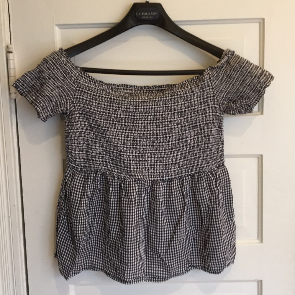 Checkered blouse